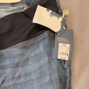 Universal Thread Blue Denim Jeans with Black Waistband